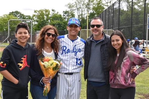 Senior Athlete and Family